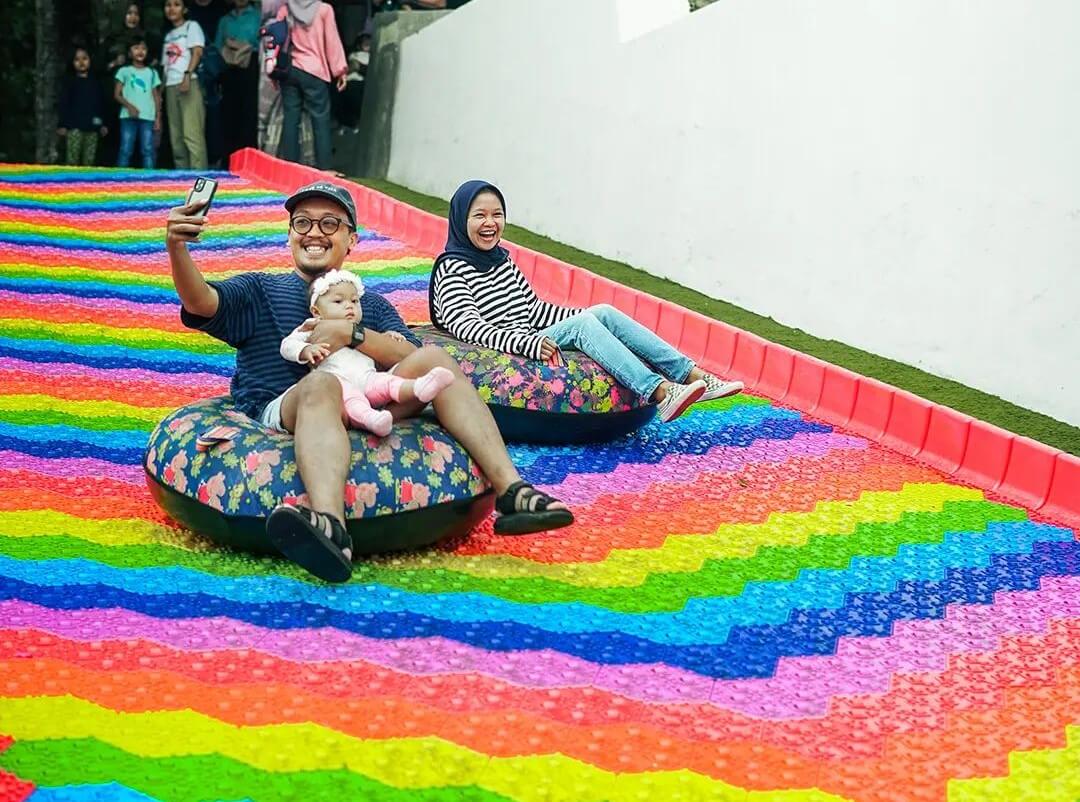 Rainbow Slide Kembanglangit Park