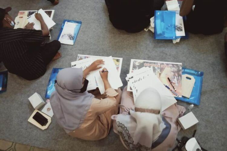 Belajar Bersama Seni Hand Lettering di Museum Batik