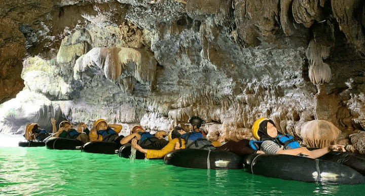 Wisata Pangandaran - Green Santirah River Tubing